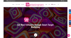Desktop Screenshot of marketingram.com