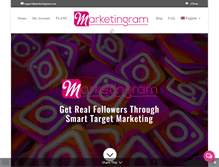 Tablet Screenshot of marketingram.com